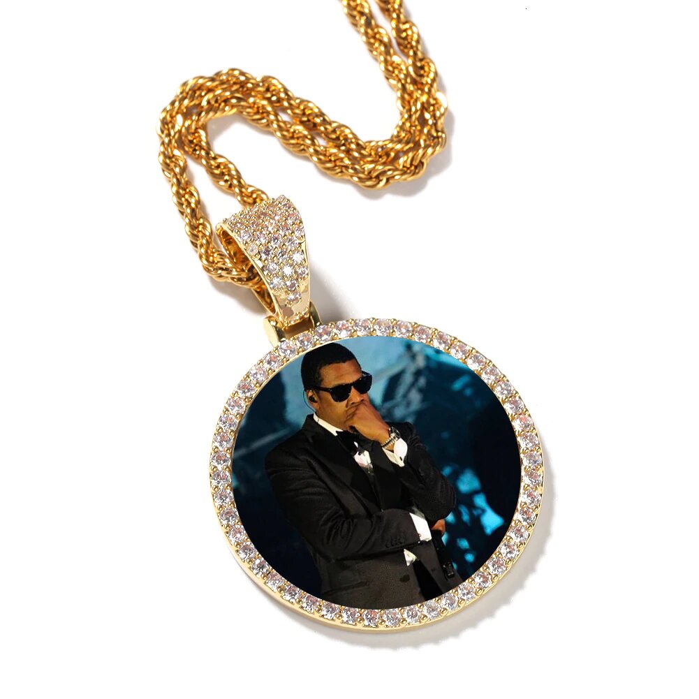 Custom Made 3 d Photo Pendant Necklace With Picture